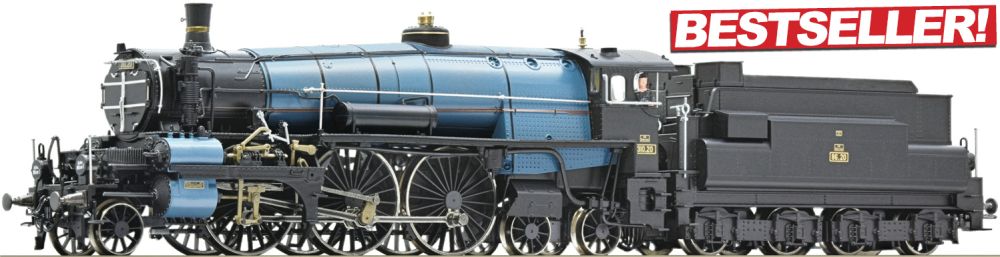 Roco 7100012: BBÖ Dampflokomotive Rh 310, BBÖ, H0 - DC