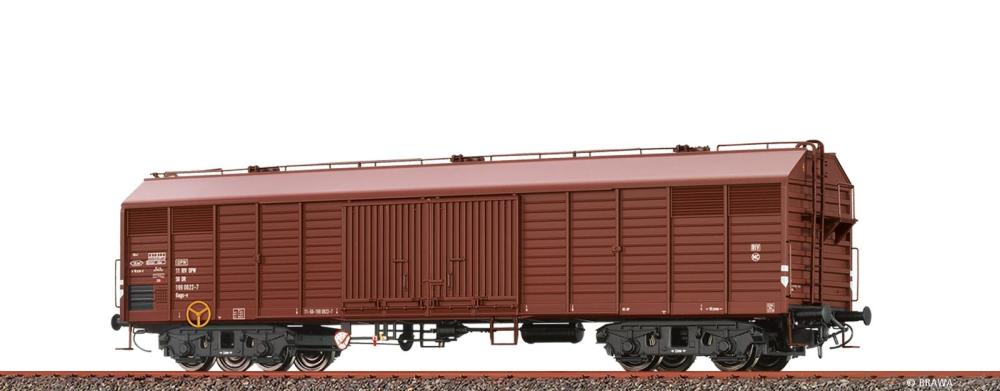 Brawa 50414: H0 Gedeckter Güterwagen Gags-v DR, Epoche IV, DE, Güterwagen Gags,  Betriebsnummer 11 50 199 0622-7, Spur H0