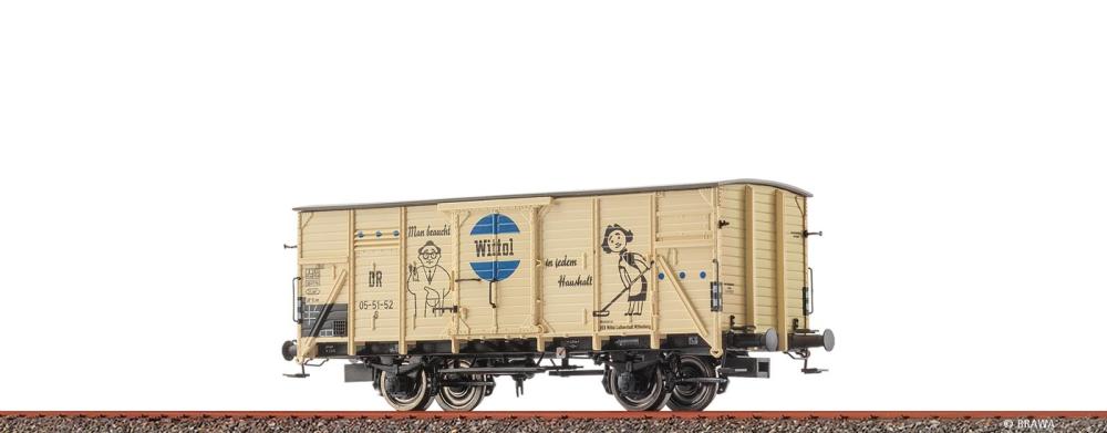 Brawa 50790: H0 Gedeckter Güterwagen G 