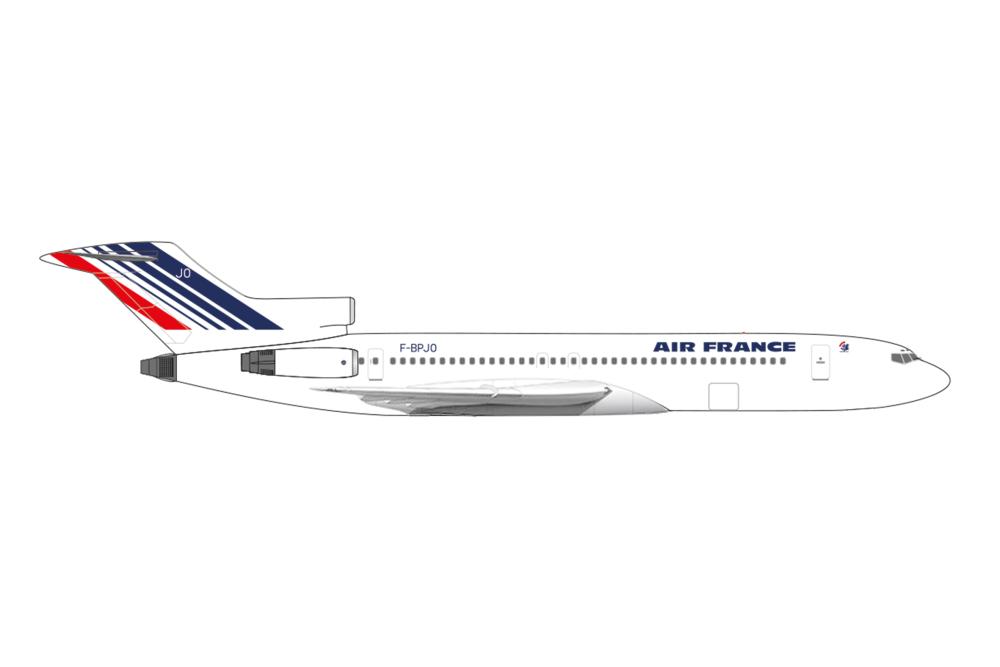 Herpa 537605: Boeing 727-200 Air France, Wings, 1:500