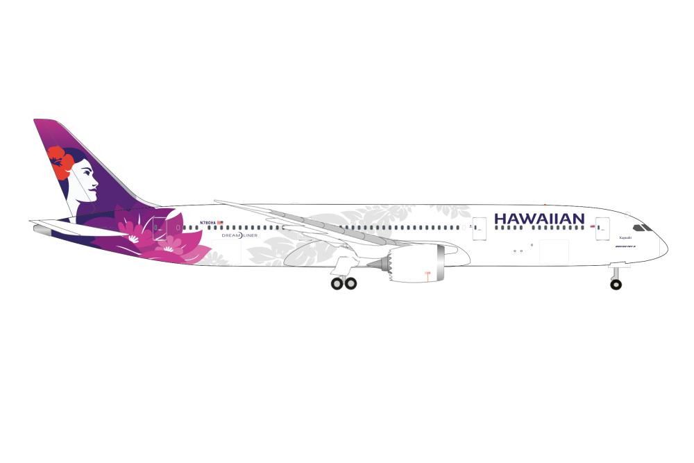 Herpa 537612: Boeing 787-9 Hawaiian Airlines, Wings, 1:500