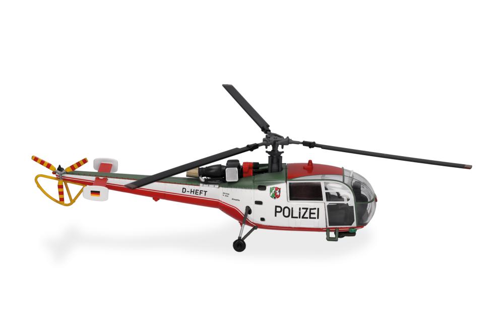 Herpa 580762: Alouette III Polizei NRW, Wings, 1:72