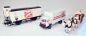 Preview: Märklin 84402: Österreich-Sonderset Stiegl Bier Güterwagen mit Stiegl Kutsche und LKW, 1:87 Spur H0, Sammlermodell