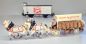 Preview: Märklin 84402: Österreich-Sonderset Stiegl Bier Güterwagen mit Stiegl Kutsche und LKW, 1:87 Spur H0, Sammlermodell