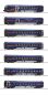 Preview: Roco 5510005: 7-tlg. Set: Nightjet, ÖBB, Epoche 6, AT, Spur H0, 1:87, DCC Black Edition