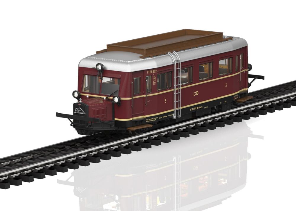 Märklin 38135: Dieseltriebwagen Baureihe VT 88.9 - das Schweineschnäuzchen, Spur H0, 1:87