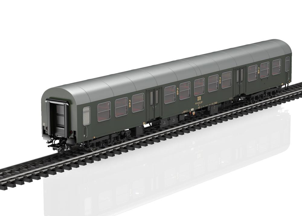 Märklin 42580: Personenwagen-Set Halberstädter Mitteleinstiegswagen, Spur H0, 1:87