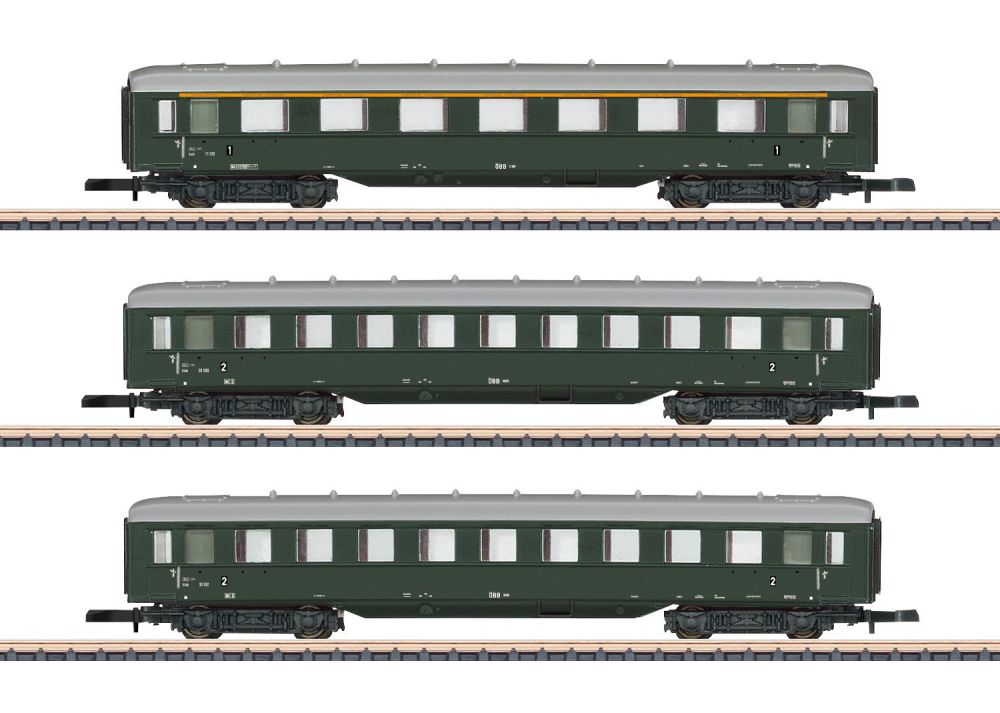 Märklin 87107: Schürzenwagen-Set ÖBB, Spur Z, 1:220