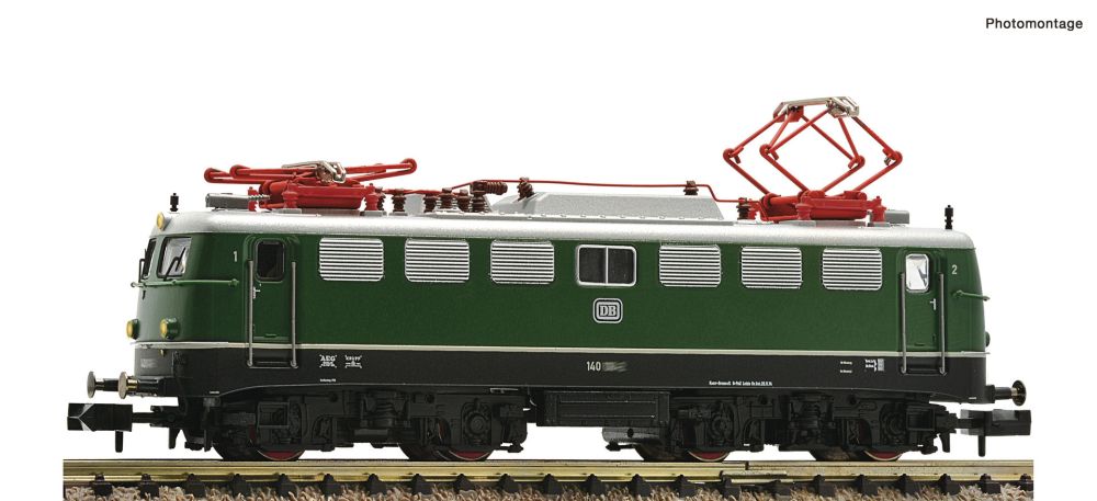 Fleischmann 733004: DB         E-Lok BR 140, grün              Ep. 4  Spur N