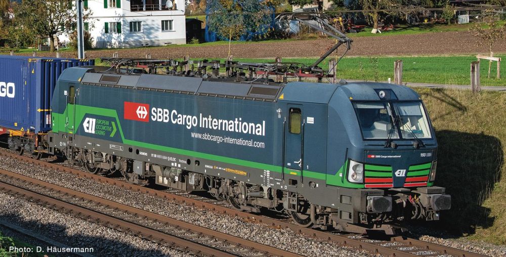 Fleischmann 739279: ELL        E-Lok BR 193 ELL/SBB Cargo      Ep. 6  Spur N