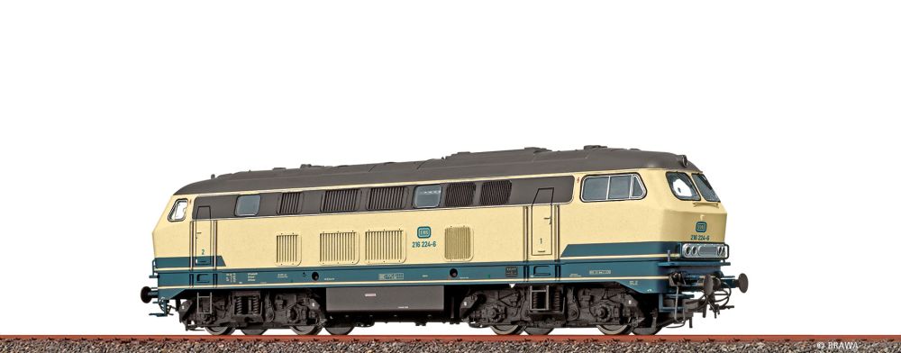 Brawa 41166: H0 Diesellokomotive 216 DB, Epoche IV, DC Digital EXTRA