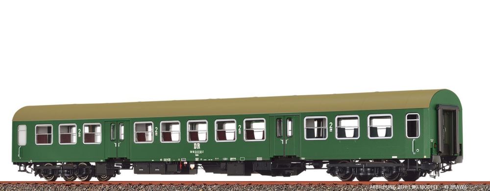 Brawa 65147: N Reisezugwagen Bmhe DR, Epoche IV