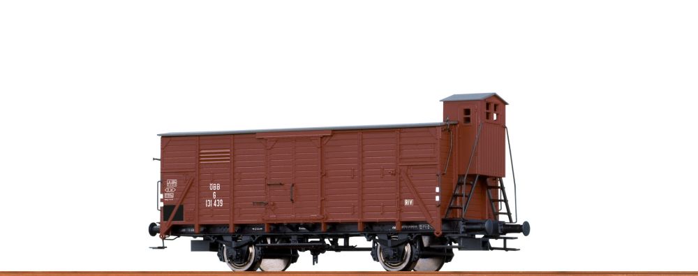Bra67451: Spur N Gedeckter Güterwagen G der ÖBB, Epoche III,