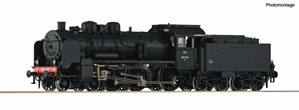 Roco 71385: Dampflokomotive 230 F 607, SNCF, Epoche 3, F, Spur  H0, 1:87, DC