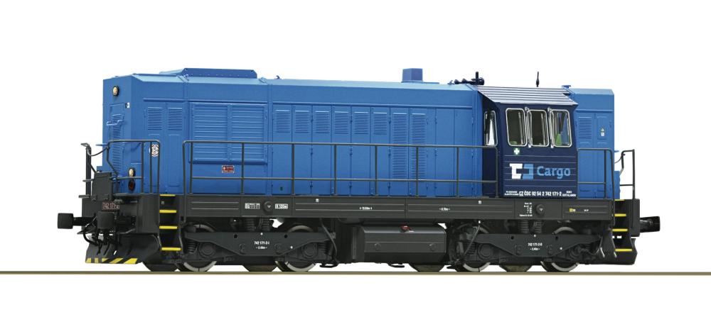 Roco 7310004: Diesellokomotive 742 171-2, CD Cargo, Epoche 6, CZ, Spur  H0, 1:87, DCC Digital mit Sound