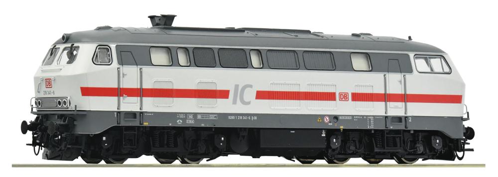 Roco 7310035: Diesellokomotive 218 341-6, DB AG, Epoche 6, DE, Spur  H0, 1:87, DCC Digital mit Sound