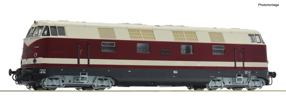 Roco 7320032: Diesellokomotive BR V 180, DR, Epoche 4, DE, Spur  H0, 1:87, AC Digital mit Sound