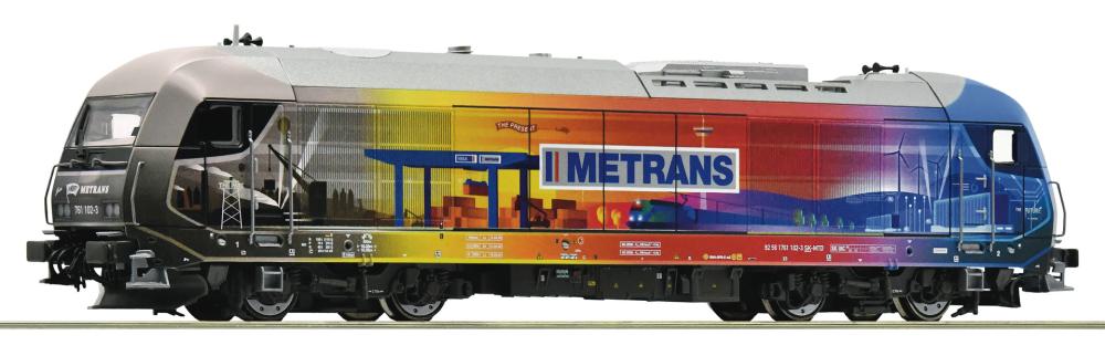 Roco 7320049: Diesellokomotive 761 102-3, Metrans, Epoche 6, SK, Spur  H0, 1:87, AC Digital mit Sound