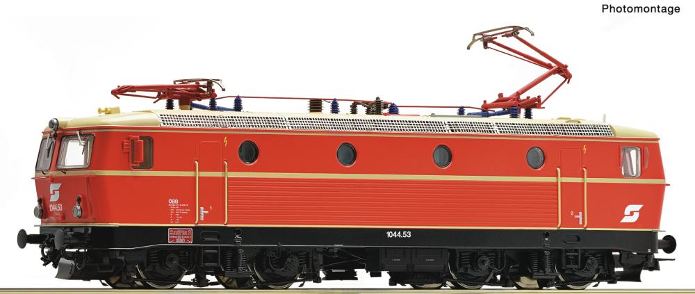 Roco 7520149: Elektrolokomotive 1044.53, ÖBB, Österreich, Epoche 4, AC Digital mit Sound, 1:87 Spur H0