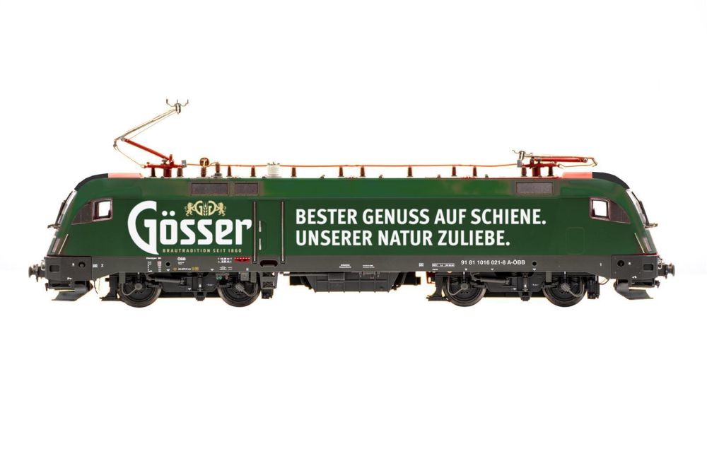 Jägerndorfer 28700: H0 DC E-Lok 1016 021 Gösser