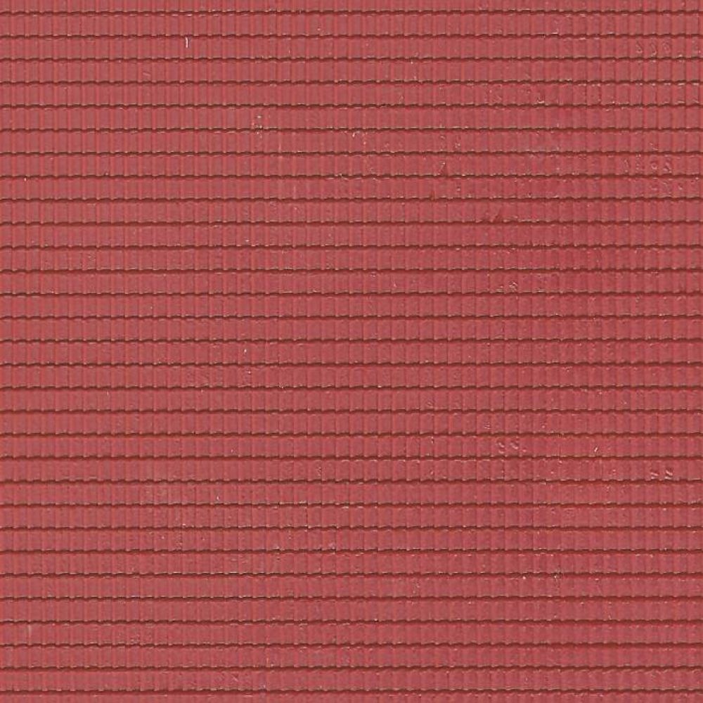 Vollmer 47353: N Dachplatte Flachdachpfanne aus Kunststoff,14,9 x 10,9 cm