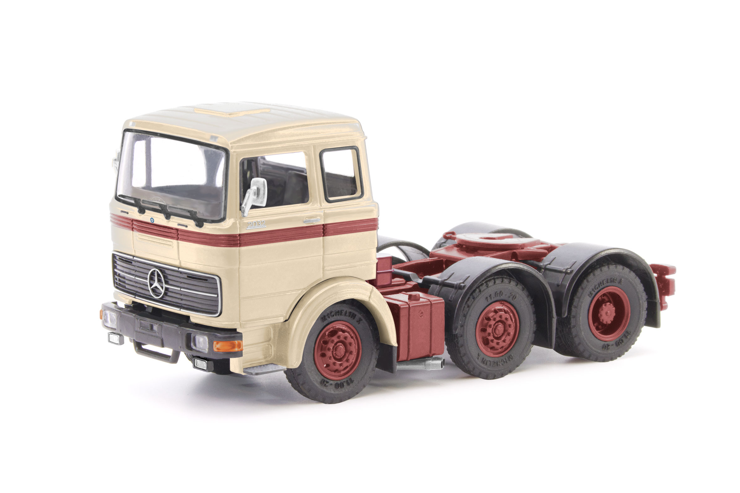 Accessorio Herpa MBS Ruote MB LPS 1:87 | Colore Rosso Sangue, Modellismo Ferroviario