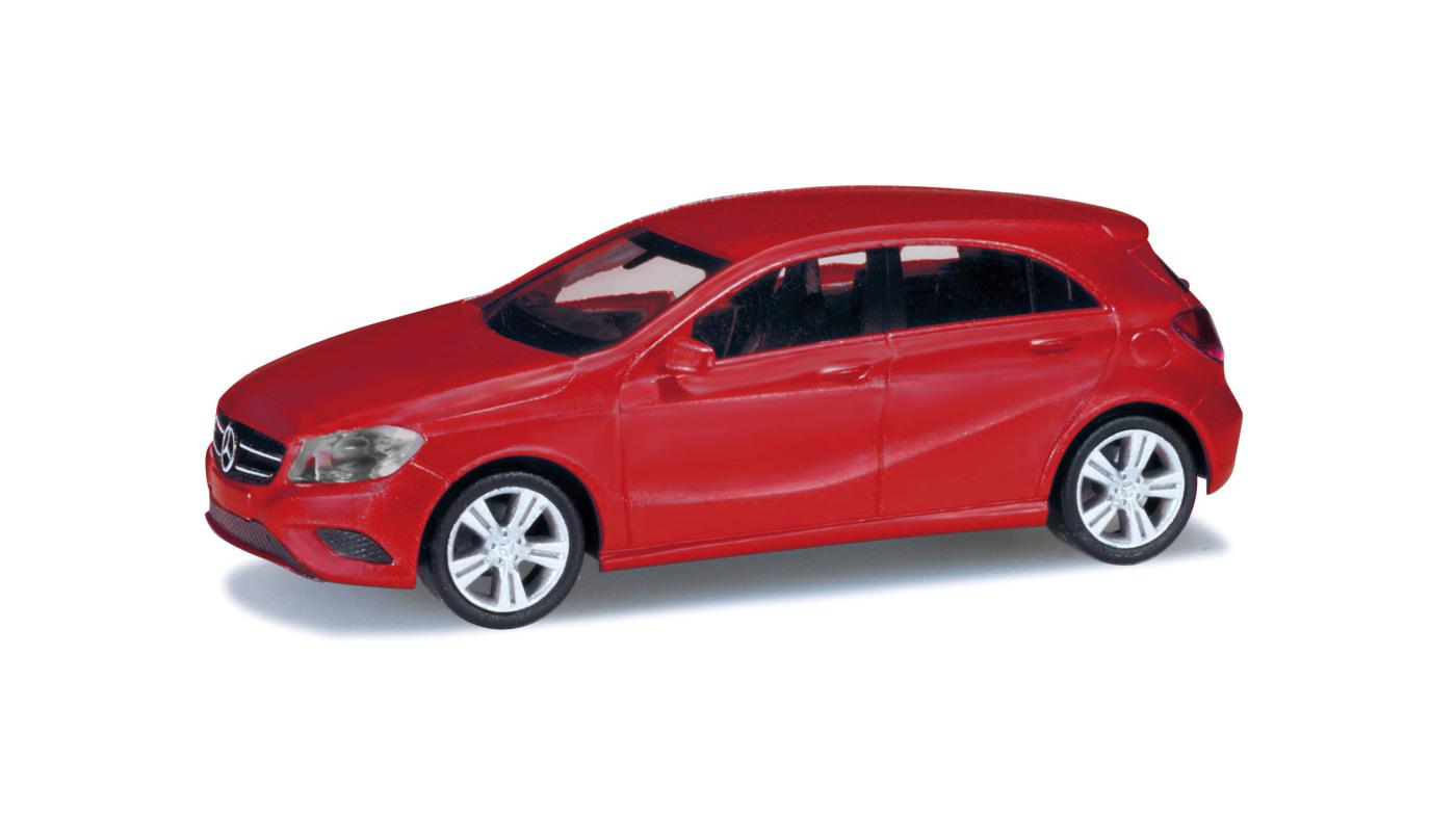 Herpa 038263-005: MB A-Klasse, patagonienrot met - 1:87