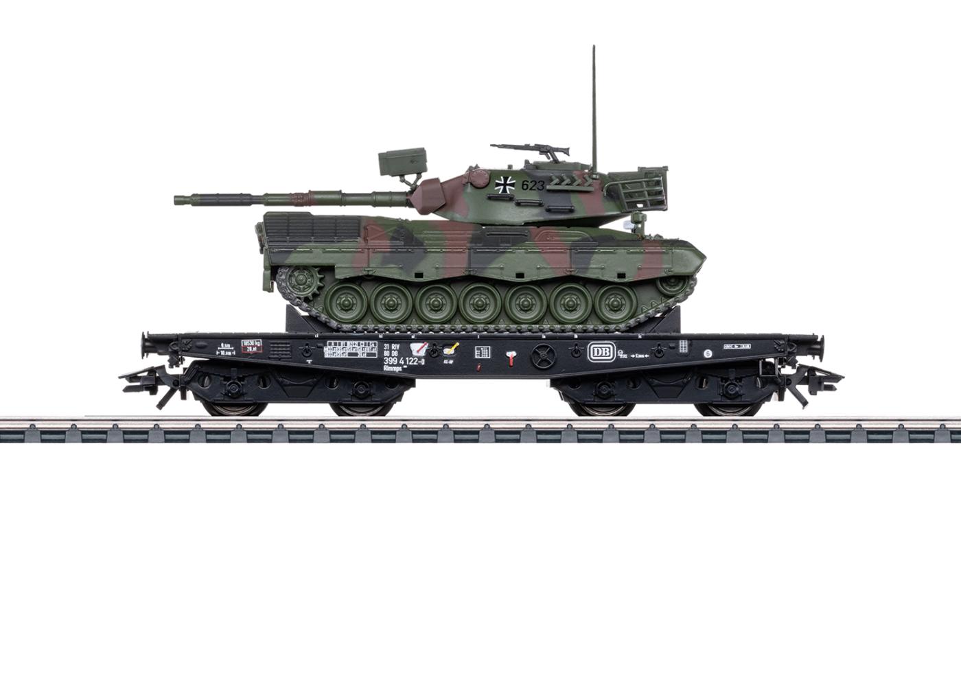 Märklin 48876: Schwerlast-Flachwagen Rlmmps, Spur H0, 1:87