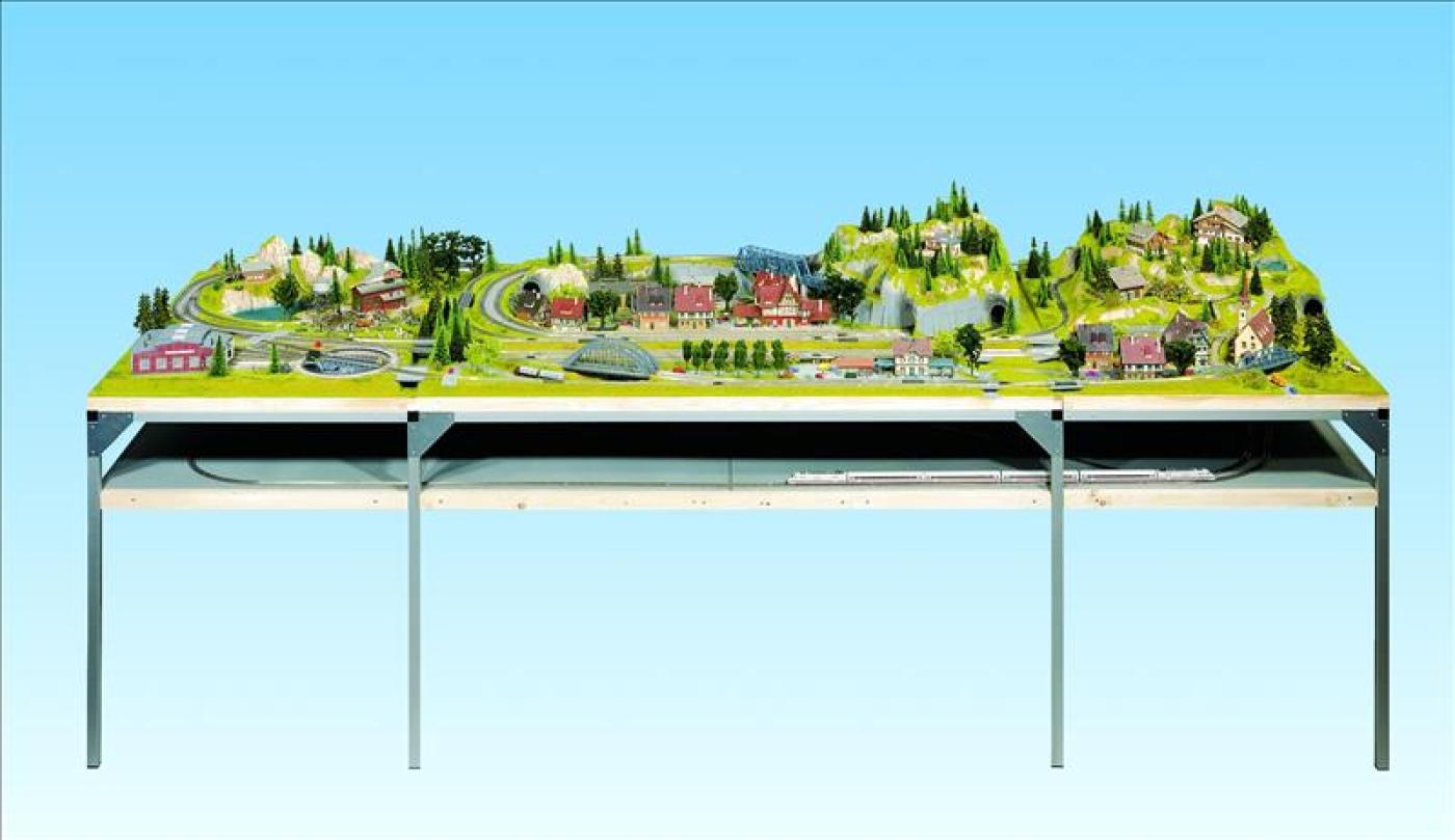 Noch 84350: Anbauteil links - 69 x 100 cm, ca. 16 cm hoch - für Spur N,Z
