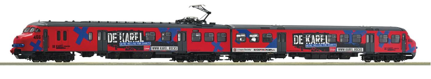 Roco 7700009: Elektrotriebzug Plan V 466, Karel, Epoche 6, NL, Spur  H0, 1:87, DC
