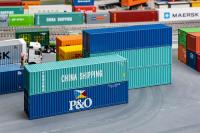 Faller 182151: 40' Container, 5er-Set - H0
