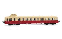 Jouef 2617: SNCF, vierachsiger Dieseltriebwagen X 3800 „Picasso“,  in rot-beiger Farbgebung, Ep. III, Spur H0